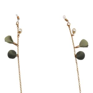 Catene per occhiali in metallo oro e pendenti